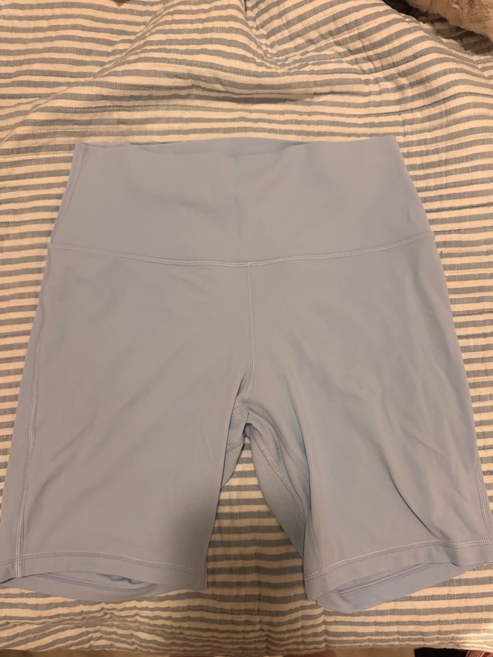 Lululemon Lilac High-Rise Bike Shorts